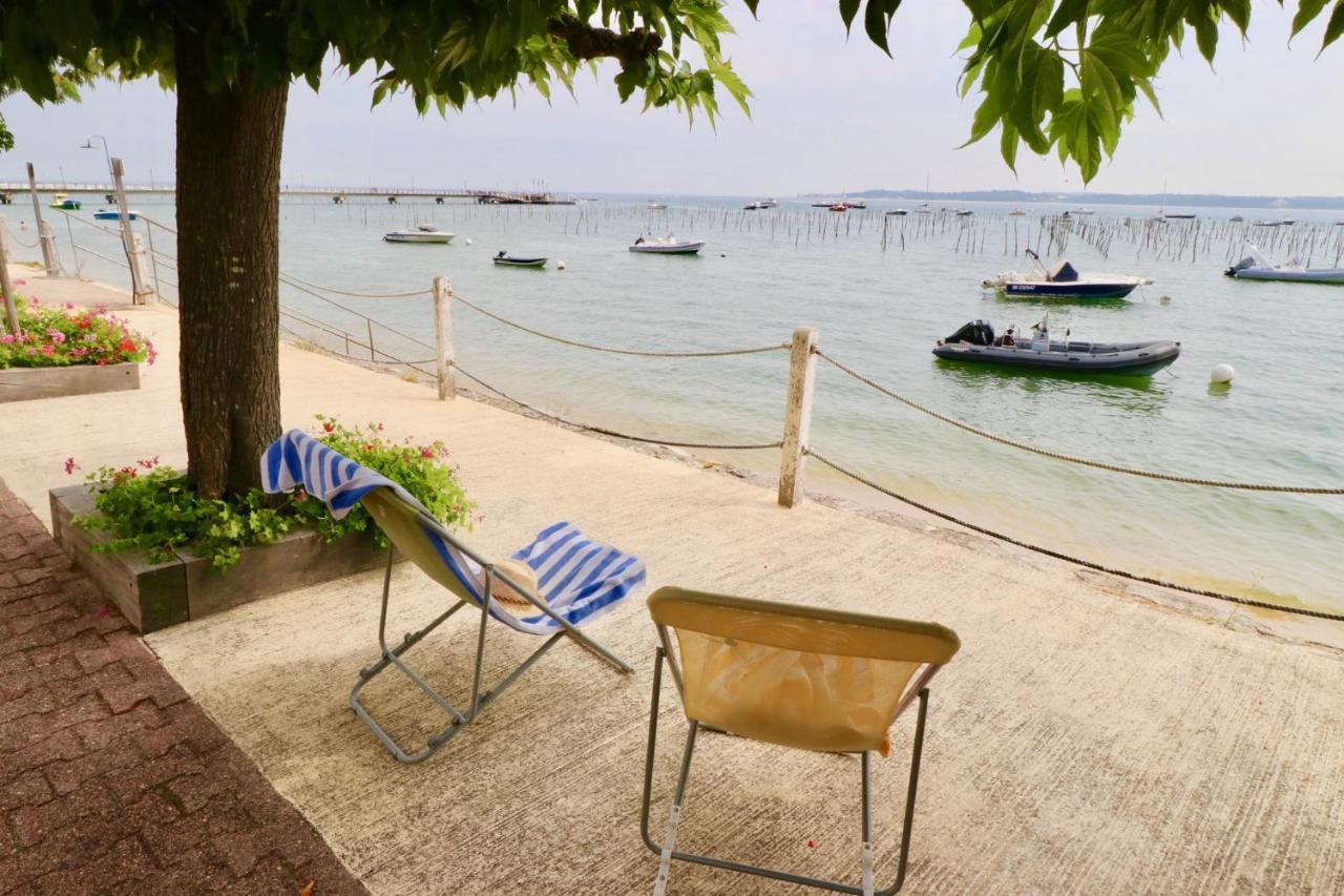 Comfortable, Renovated Studio In Top Cap Ferret Location, 1St Line With Bay View Lège-Cap-Ferret المظهر الخارجي الصورة